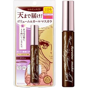 KISS ME Heroine Make Volume Up Mascara - Marron - Étanche - Publicité KISS ME Heroine Make Volume Up Mascara - Marron - Étanche - Publicité