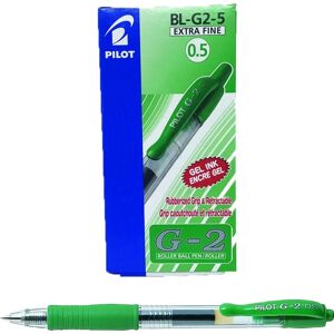Pilot G-205 Gelstift Grün - Ausziehbar 0,5mm 12er Pack Pilot G-205 Gelstift Grün - Ausziehbar 0,5mm 12er Pack