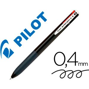 Pilot Super Grip G4 Negro - Bolígrafo con 4 Colores Pilot Super Grip G4 Negro - Bolígrafo con 4 Colores
