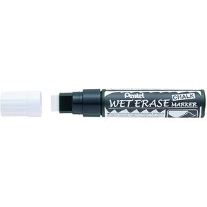 Pentel SMW56 Wet Erase Marker - Wit, Extra Brede Tip Pentel SMW56 Wet Erase Marker - Wit, Extra Brede Tip