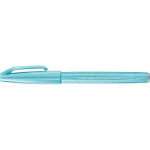 Stylo feutre bleu clair - Pointe pinceau fine - Publicité Stylo feutre bleu clair - Pointe pinceau fine - Publicité