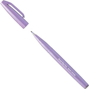 Stylo Sign Pentel Arts Lilas - Pointe Pinceau Calligraphie - Encre à l'Eau Stylo Sign Pentel Arts Lilas - Pointe Pinceau Calligraphie - Encre à l'Eau