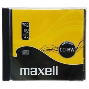 Maxell MAX-CRW14JC - 700MB Rewritable CD-RW - 10 Media - 4x Speed Maxell MAX-CRW14JC - 700MB Rewritable CD-RW - 10 Media - 4x Speed