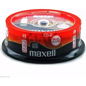 Maxell XLII 80 Audio CD-R - 25 Discs Maxell XLII 80 Audio CD-R - 25 Discs