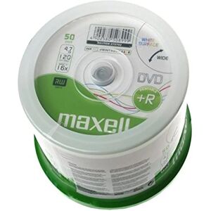 Maxell DVD+R 4.7GB 50pcs - Reliable Data Storage - DVD+R Maxell DVD+R 4.7GB 50pcs - Reliable Data Storage - DVD+R