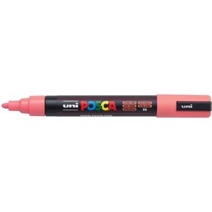 Uni POSCA PC-5M Korall Rózsaszín AkrilFesték Marker - Festéktípus Uni POSCA PC-5M Korall Rózsaszín AkrilFesték Marker - Festéktípus
