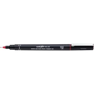 Uni-Ball Uni Pin Fineliner Drawing Pen - 0.3mm Red - Drawing Pen Uni-Ball Uni Pin Fineliner Drawing Pen - 0.3mm Red - Drawing Pen