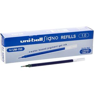 Uni-Ball Uni Gel Tintenroller Signo Stift Nachfüllung Wasserfest - Nachfüllpackung - Blau Uni-Ball Uni Gel Tintenroller Signo Stift Nachfüllung Wasserfest - Nachfüllpackung - Blau