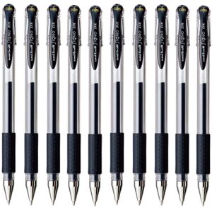 Uni-Ball Signo Dx Um-151 Gel Ink Pen - 0.38 Mm - 10 Pcs - Black - Uni Mitsubishi Pencil Uni-Ball Signo Dx Um-151 Gel Ink Pen - 0.38 Mm - 10 Pcs - Black - Uni Mitsubishi Pencil