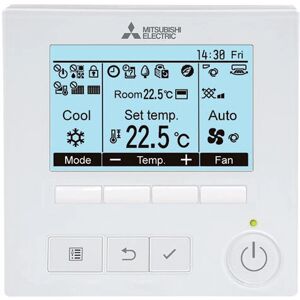 Mitsubishi Electric - PAR-40MAA - Filaire - City-Multi/Mr.Slim - Télécommande - Publicité Mitsubishi Electric - PAR-40MAA - Filaire - City-Multi/Mr.Slim - Télécommande - Publicité