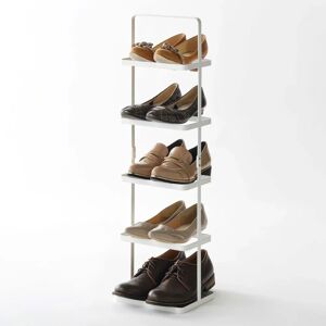 Yamazaki 2478 White Shoe Rack - Shoe Storage Furniture Yamazaki 2478 White Shoe Rack - Shoe Storage Furniture