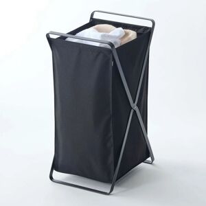 Cesto de lavandería Yamazaki Tower - 45L, Negro, Acero Cesto de lavandería Yamazaki Tower - 45L, Negro, Acero