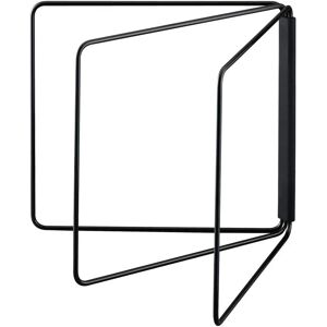 Yamazaki Wall-mounted Dishcloth Holder - Black - Space-saving Design Yamazaki Wall-mounted Dishcloth Holder - Black - Space-saving Design