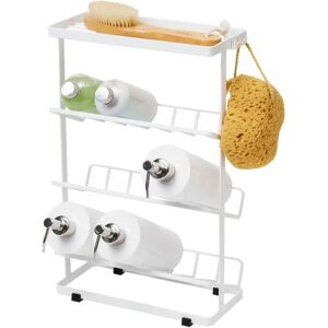 Yamazaki White Tower Shower Caddy - Shower Caddy Yamazaki White Tower Shower Caddy - Shower Caddy