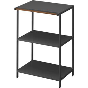 Yamazaki 3-stufiges Aufbewahrungsregal - Schwarz - Küchenorganizer Yamazaki 3-stufiges Aufbewahrungsregal - Schwarz - Küchenorganizer