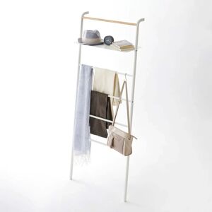 Yamazaki Model 3871 Ladder - Space-Saving White Ladder Rack Yamazaki Model 3871 Ladder - Space-Saving White Ladder Rack