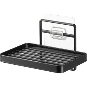 Yamazaki Black Wall-mounted Floating Soap Holder - Soap Holder Yamazaki Black Wall-mounted Floating Soap Holder - Soap Holder