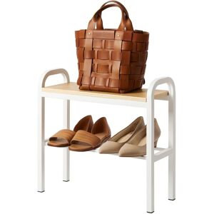 Étagère à chaussures blanche Yamazaki - Tour - Rangement à chaussures - Publicité Étagère à chaussures blanche Yamazaki - Tour - Rangement à chaussures - Publicité