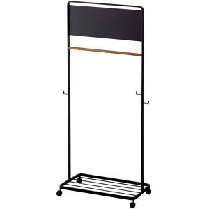 Yamazaki Coat Rack with Panel - Black - Coat Rack Yamazaki Coat Rack with Panel - Black - Coat Rack