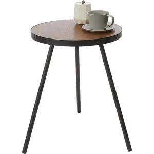 Yamazaki Torre Mesa Auxiliar Minimalista Negra Yamazaki Torre Mesa Auxiliar Minimalista Negra
