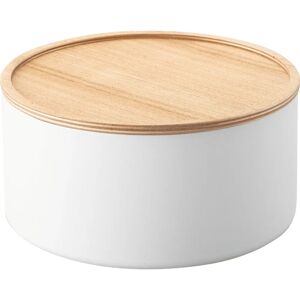 Yamazaki Weiße Aufbewahrungsbox - Tief, Modell 5803 - Modernes Design Yamazaki Weiße Aufbewahrungsbox - Tief, Modell 5803 - Modernes Design