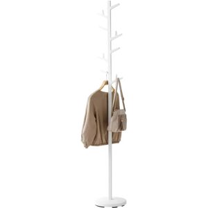 Yamazaki White Branch Coat Rack - Coat Rack with Rotating Branches Yamazaki White Branch Coat Rack - Coat Rack with Rotating Branches