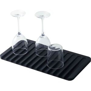 Yamazaki Schwarzer Abtropfmatte - Silikon Geschirrabtropfer Yamazaki Schwarzer Abtropfmatte - Silikon Geschirrabtropfer