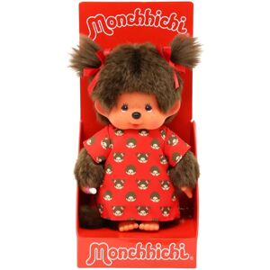 Magni Monchhichi 20cm Laleczka z Sukienką - Laleczka Magni Monchhichi 20cm Laleczka z Sukienką - Laleczka