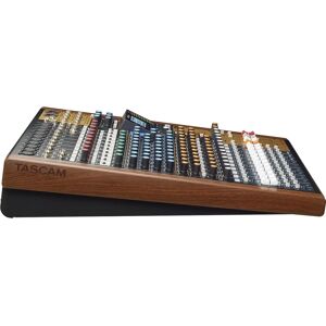 Tascam Model 16 Analog Mixer - 16 Channels, 20Hz-30kHz - Black, Gold, Wood Tascam Model 16 Analog Mixer - 16 Channels, 20Hz-30kHz - Black, Gold, Wood