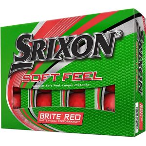 Ballons de Golf Srixon Soft Feel 2020 - Rouge - Publicité Ballons de Golf Srixon Soft Feel 2020 - Rouge - Publicité