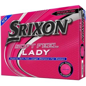 Balles de golf Soft Feel pour dames Srixon - Rose - Pack de 12 - Publicité Balles de golf Soft Feel pour dames Srixon - Rose - Pack de 12 - Publicité