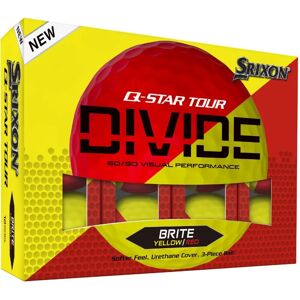 Srixon - Q Star Tour Divide 2024 - Yellow/Red Golf Balls Srixon - Q Star Tour Divide 2024 - Yellow/Red Golf Balls