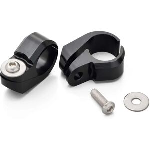 Colliers Daytona pour guidon 22,2 mm - Noir - Publicité Colliers Daytona pour guidon 22,2 mm - Noir - Publicité