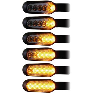 Daytona Zwarte Sequentiële LED-knippers - Knipperlichten Daytona Zwarte Sequentiële LED-knippers - Knipperlichten