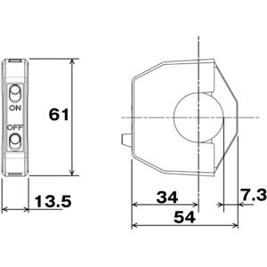 Interruttore universale Daytona Altalena piatta - Tipo di interruttore Interruttore universale Daytona Altalena piatta - Tipo di interruttore