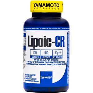 Yamamoto Nutrition Lipoic-CR - 100 Capsules - Complément Alimentaire - Publicité Yamamoto Nutrition Lipoic-CR - 100 Capsules - Complément Alimentaire - Publicité