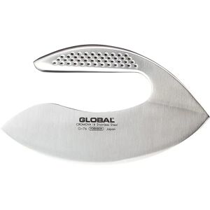 Global G-76 Mezzaluna nóż - Ruch kołysania, 18cm, Stal nierdzewna Global G-76 Mezzaluna nóż - Ruch kołysania, 18cm, Stal nierdzewna