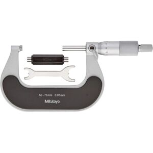 MITUTOYO - Micrometro - 50-75mm, Metallo duro, Blocco - Micrometro MITUTOYO - Micrometro - 50-75mm, Metallo duro, Blocco - Micrometro