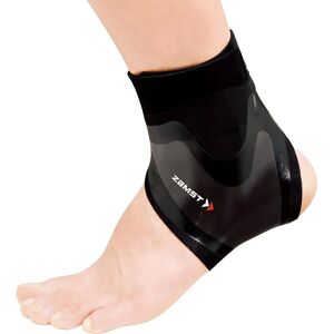 Entorse de Cheville Noire M ZAMST - Support pour sports à impacts - Publicité Entorse de Cheville Noire M ZAMST - Support pour sports à impacts - Publicité