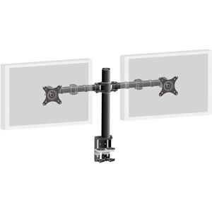 iiyama DS1002C-B1 Dual Monitor Mount - Black - Supports 10-30" Screens iiyama DS1002C-B1 Dual Monitor Mount - Black - Supports 10-30" Screens