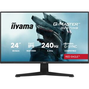 Iiyama G-MASTER G2471HS-B1 monitor - 24" Full HD, 240Hz, G-SYNC Iiyama G-MASTER G2471HS-B1 monitor - 24" Full HD, 240Hz, G-SYNC