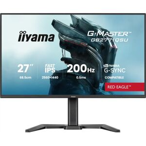 iiyama G-MASTER GB2771QSU-B1 27-tommer QHD gaming monitor - Sort iiyama G-MASTER GB2771QSU-B1 27-tommer QHD gaming monitor - Sort
