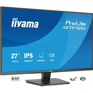 iiyama X2797QSU-B1 27" Quad HD LED Monitor - Számítógép monitor iiyama X2797QSU-B1 27" Quad HD LED Monitor - Számítógép monitor