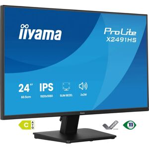 Monitor LCD Full HD 23.8" iiyama ProLite X2491HS-B1 - Monitor de Computadora Monitor LCD Full HD 23.8" iiyama ProLite X2491HS-B1 - Monitor de Computadora