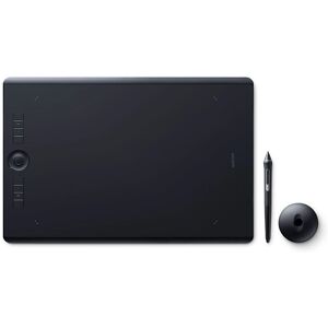 Wacom Intuos Pro Grand - Numériseur - Droitier et Gaucher - 31.1 x 21.6 cm - Multi-Touch - Électromagnétique - 8 Boutons - Sans fil, Câble - US Wacom Intuos Pro Grand - Numériseur - Droitier et Gaucher - 31.1 x 21.6 cm - Multi-Touch - Électromagnétique - 8 Boutons - Sans fil, Câble - US