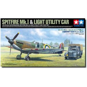 Tamiya 1/48 Skaala Supermarine Spitfire Mk.I ja Sotilaskuljettaja Tamiya 1/48 Skaala Supermarine Spitfire Mk.I ja Sotilaskuljettaja