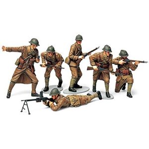 Tamiya Model Figures - French Infantry 1/35 - WWII Tamiya Model Figures - French Infantry 1/35 - WWII