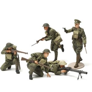 Tamiya Britannian jalkaväen WWI 1:35 mallit Tamiya Britannian jalkaväen WWI 1:35 mallit