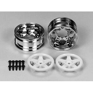 Tamiya 50672 Radio-Controlled Car Part - 2-Piece Wheel Set Tamiya 50672 Radio-Controlled Car Part - 2-Piece Wheel Set