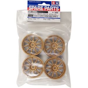 TAMIYA Modelo 300051022 Ruedas de 10 radios doradas - Ruedas TAMIYA Modelo 300051022 Ruedas de 10 radios doradas - Ruedas